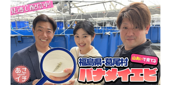 NHK「あさイチ」にてHANERU葛尾が生放送で紹介されました